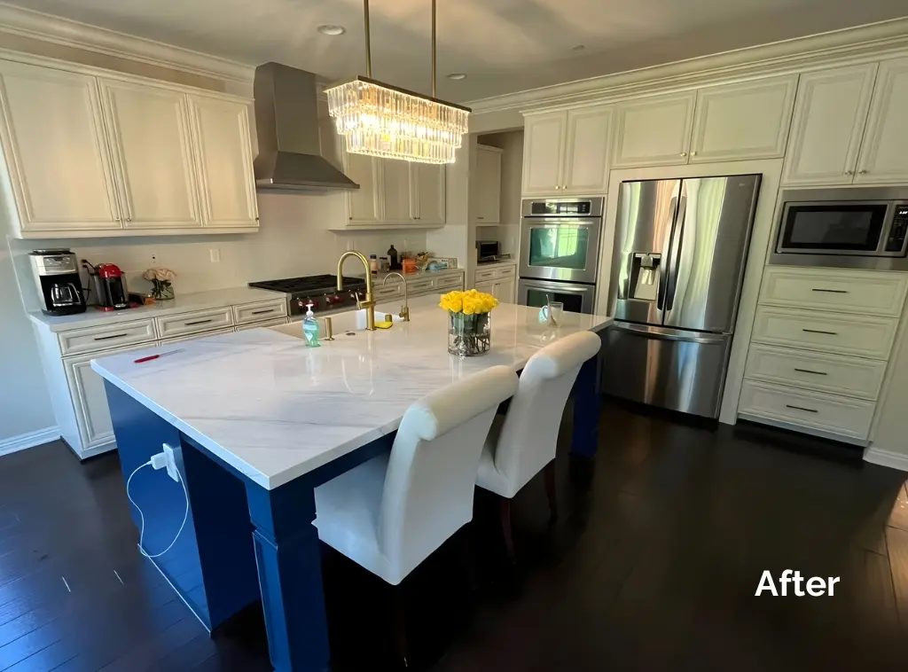 Traditional/Transitional Kitchen Remodel in San Diego, CA by EZ Design and Build project photo