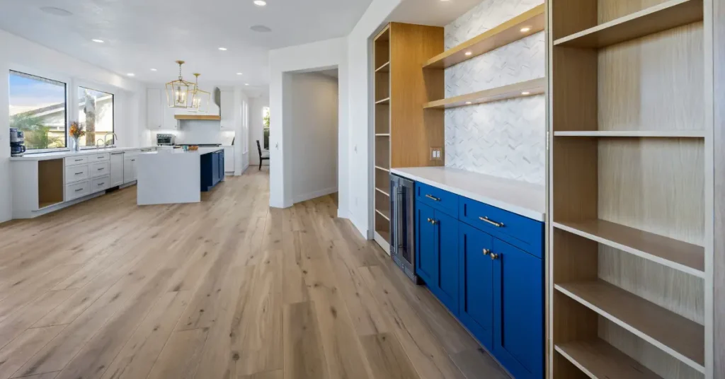 flooring contractor finished project