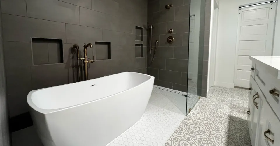 luxury bathroom remodel